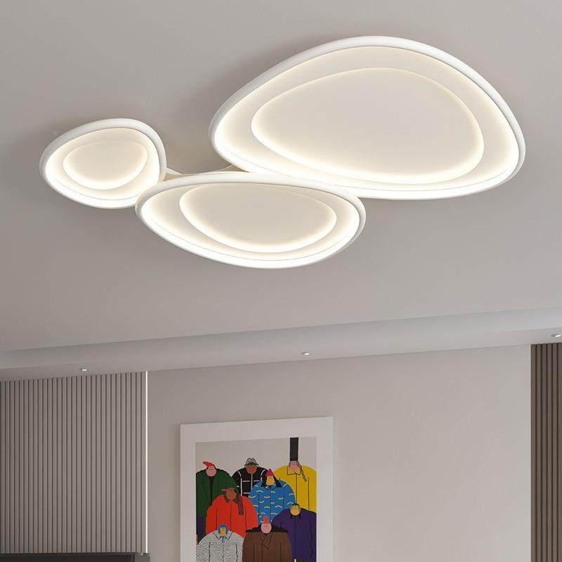 厅灯现代简大气客全光谱护143眼鹅卵石吸顶灯新款油奶风卧室房间,家装灯饰光源,客厅吸顶灯,淘宝优惠券,粉丝福利购,淘宝优惠卷