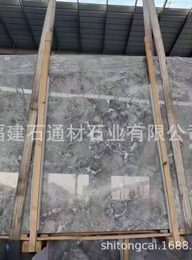 宾力灰色大理墙石楼梯踏步板地台阶石天81987然大理石面身