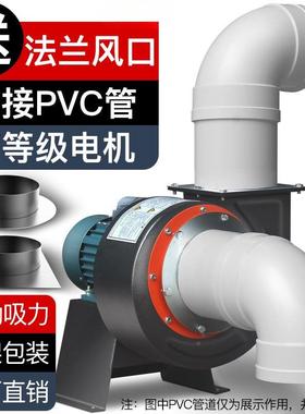 XRO车间心离风厨房专用排油烟机静音20V机380V2通风工业管道抽风