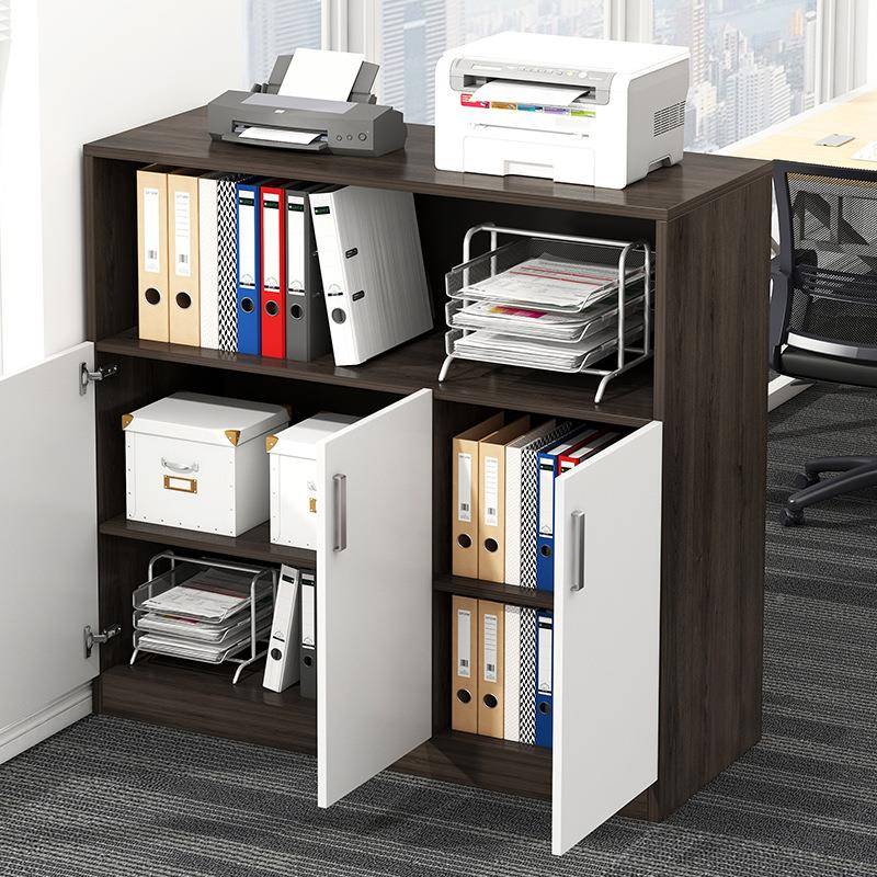 办公件室BG0027文柜档案资料柜物简易收纳置物柜多功能储柜木质隔