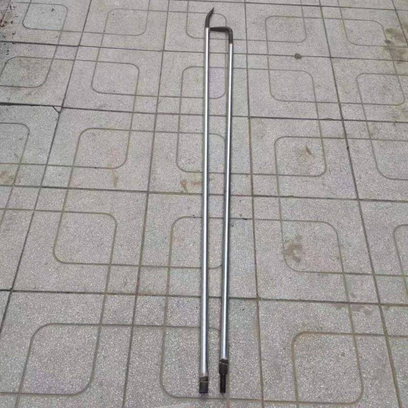 2头节节钢管撬棍特种钢翘加厚钢管木PGH工拆3模木七字形支持