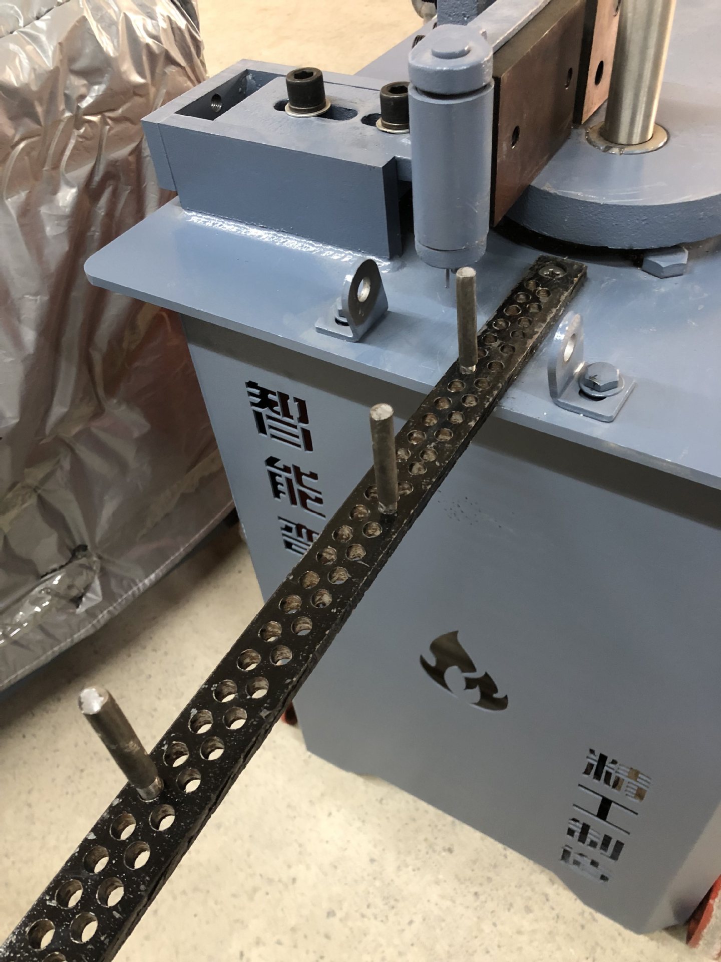 钢筋弯箍机定位尺插销配件