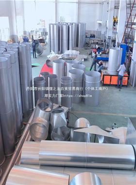 镀锌螺旋管通风道州不锈钢46295焊接风常管白铁皮除尘风排烟排管