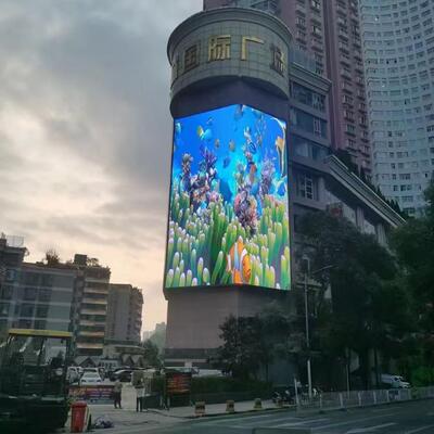 户外led显示屏2.5P3P商4P心P45P6屏场广P场购物中防水全彩LED显示