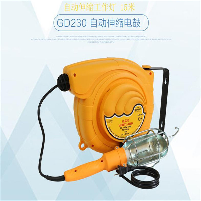 格霖堡GD230电鼓卷管器洗车店