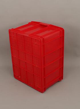 塑料殖周转箱红色号外径740*560*CYD大40新料养0箱方箱