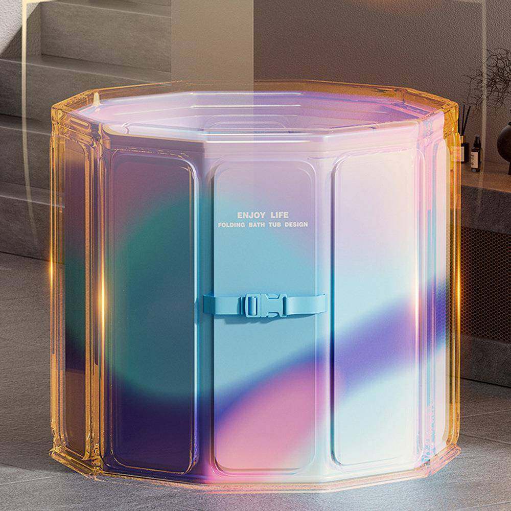 工厂桶户外冰浴浴缸折叠泡澡形桶桶成人款免安冰FRH装圆可折叠式