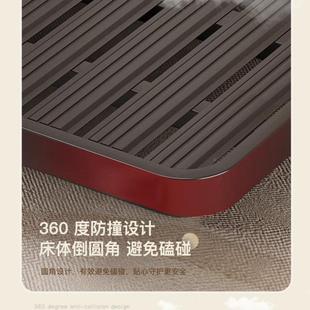 日349厚架式简约无床头悬浮床架排骨架家用子铁艺床加单人双人铁