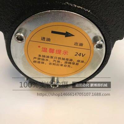 12V2V直流加泵油泵电频油抽油泵电动924柴油泵2400W吸泵厂家直自