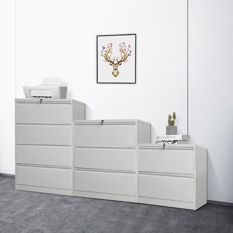 卡箱挂劳柜铁21644皮件资料柜办公A4FC多斗抽屉宽文带锁柜厂家直