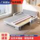 发床家新款 两折叠沙发沙床用用客厅多功能伸缩床可拆洗网XXD红午