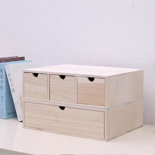 实木桌面收纳盒储置架高架增抽屉单层箱衣服物物办见详情公柜A4纸