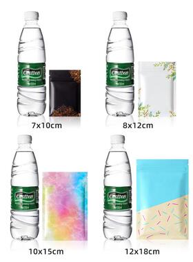 整箱箔彩色铝印花自封袋茶叶分样品拣密封袋装JOJ小号包袋好看的