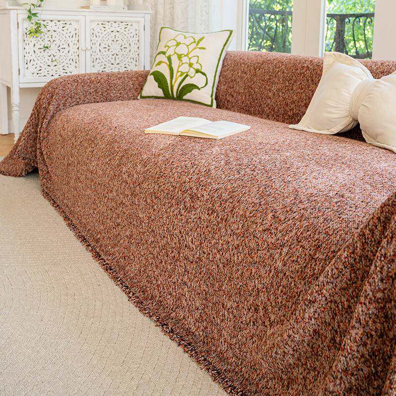 20级25款四季通用田园岚彩沙发巾轻奢高感客厅一风片式组合新沙发