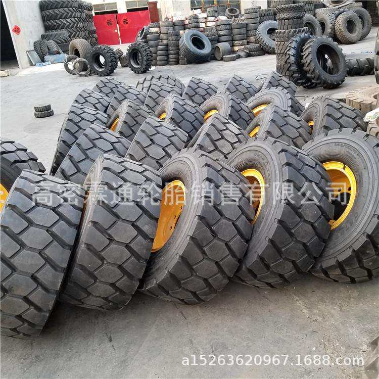 朝阳现货 CB769 900吨轮式运梁机轮胎355/65r15 NHS拖车胎