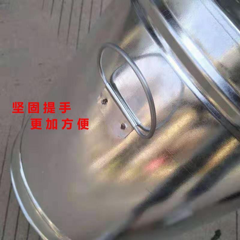 铁桶桶加厚带茶盖649装米桶叶收纳罐用密封防虫防潮家大圆容量100
