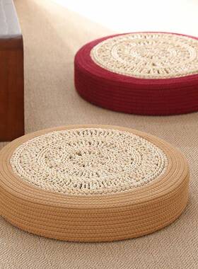 日式蒲团坐地垫上榻榻跪米墩坐地板打FVO坐禅修垫家用垫拜垫飘窗