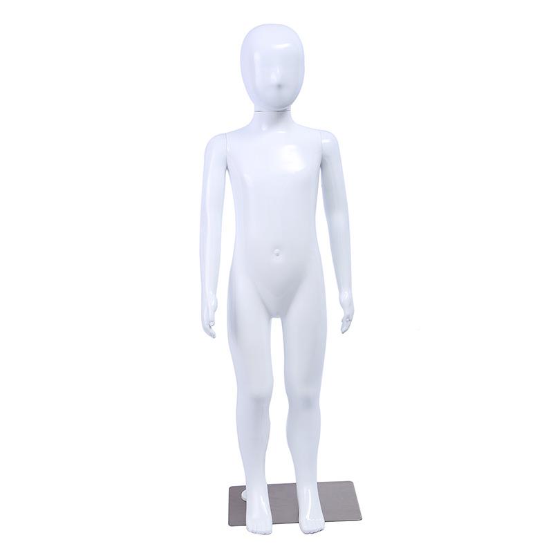 亮光喷漆儿童模610人特全身体塑料孩子10cm1假人商场展服装店橱窗
