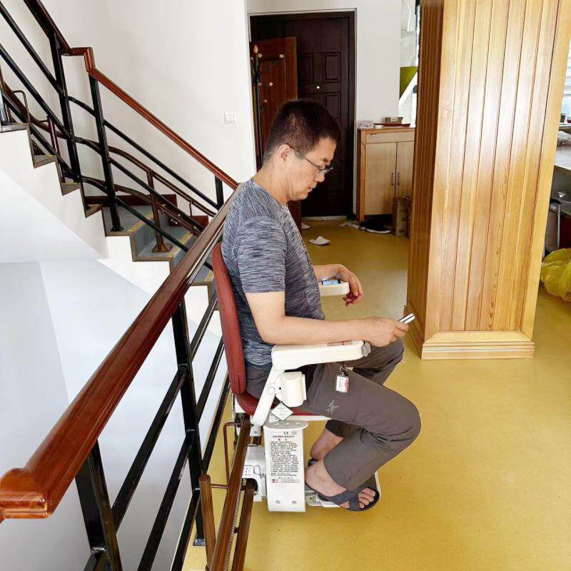 曲线墅式座椅降电梯别楼道升椅电动可神折叠式无障碍上967下楼器