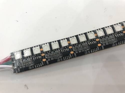 WS281148段144灯LED幻彩灯带12V5050幻彩灯条全彩软灯带