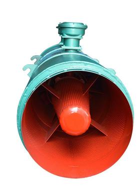 FBD系列矿用隔爆型压入式对旋轴流局部通风机IBT矿用对旋风机