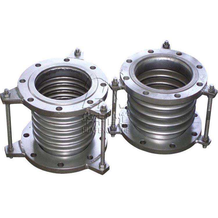 304316L不锈钢波纹补偿器伸缩膨胀节烟道船用水泥法兰式补偿器