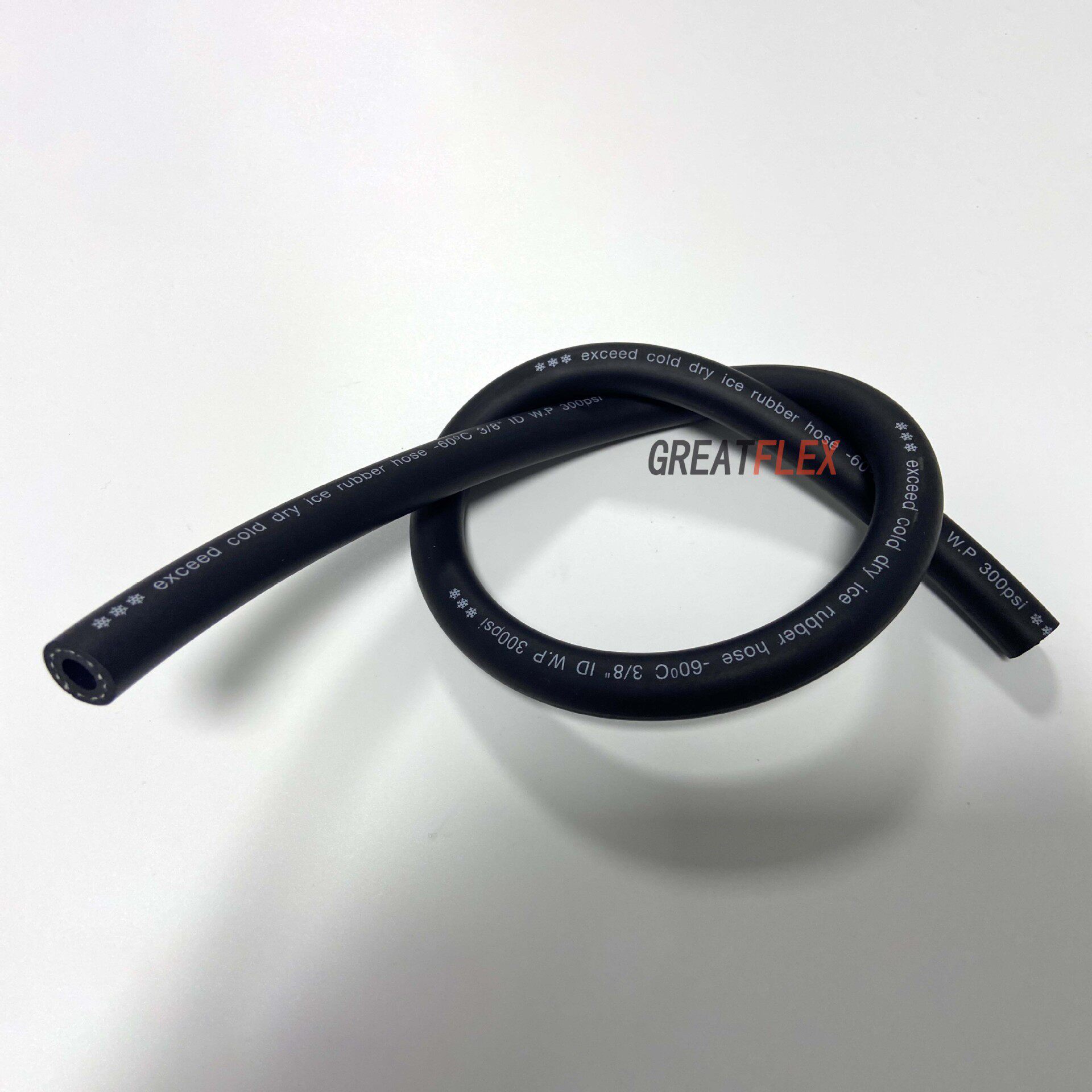 GREATFLEX黑色多用途耐磨干冰管干冰清洗机喷射管RE10厂家