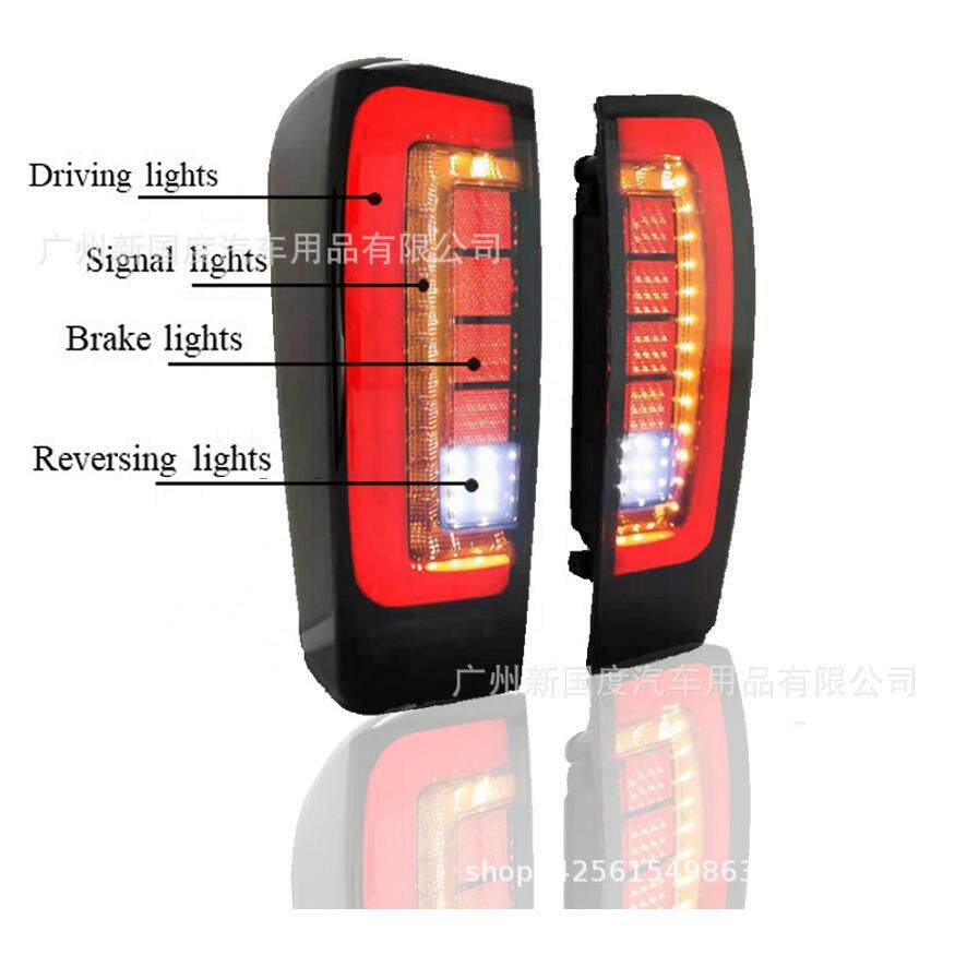 适用于2012-2019五十铃dmax尾灯led尾灯IsuzudmaxD-MAX后尾