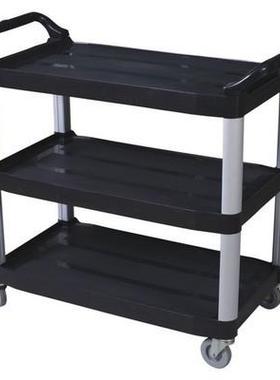 大号AF08161移动餐车AF08162小号多用途三层手推车AF08162A带桶