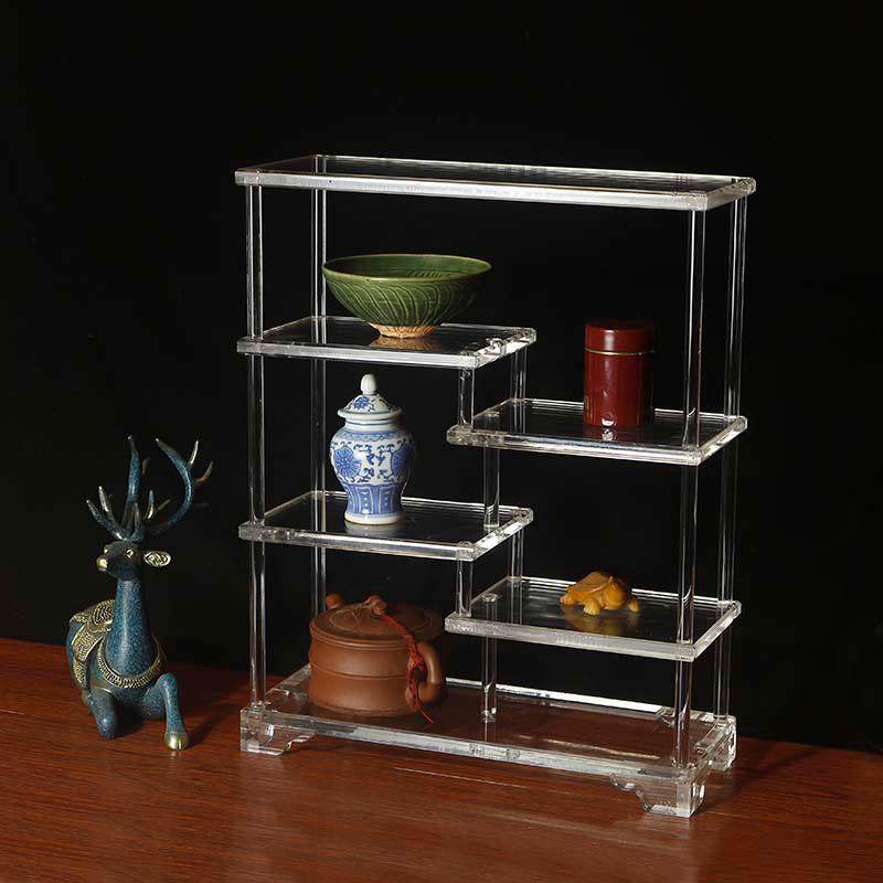 9U桌面亚克力博古架茶具置物架茶壶摆件展示托架茶室小型收纳架定,节庆用品/礼品,新娘配件,淘宝优惠券,粉丝福利购,淘宝优惠卷