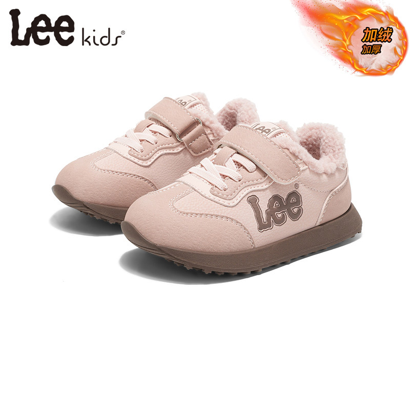 Leekids儿童鞋加绒棉鞋保暖阿甘鞋加厚运动鞋男女童休闲鞋户外鞋,童鞋/婴儿鞋/亲子鞋,运动鞋,淘宝优惠券,粉丝福利购,淘宝优惠卷