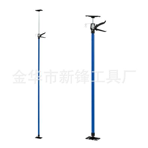 厂家供应115-290cm金属喷塑支撑杆 度可调节吊柜安装工具 颜色
