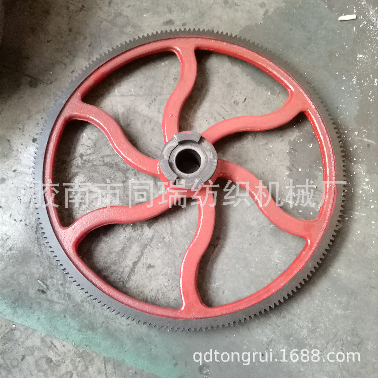 青岛梳棉机配件道夫大齿轮大牙轮A186F-4114梳棉机FA201大牙轮