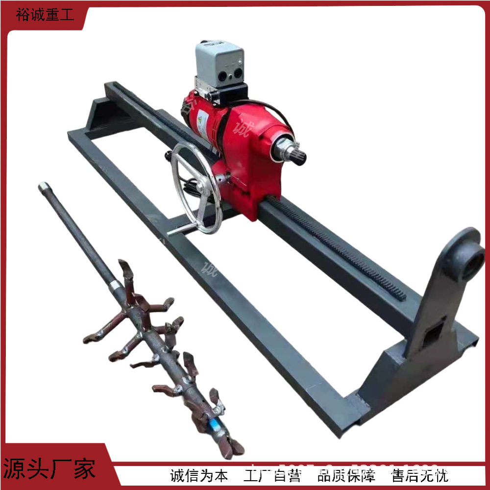 小型非开挖顶管机水钻过路钻孔机地下管道铺设自来水穿管打孔设备