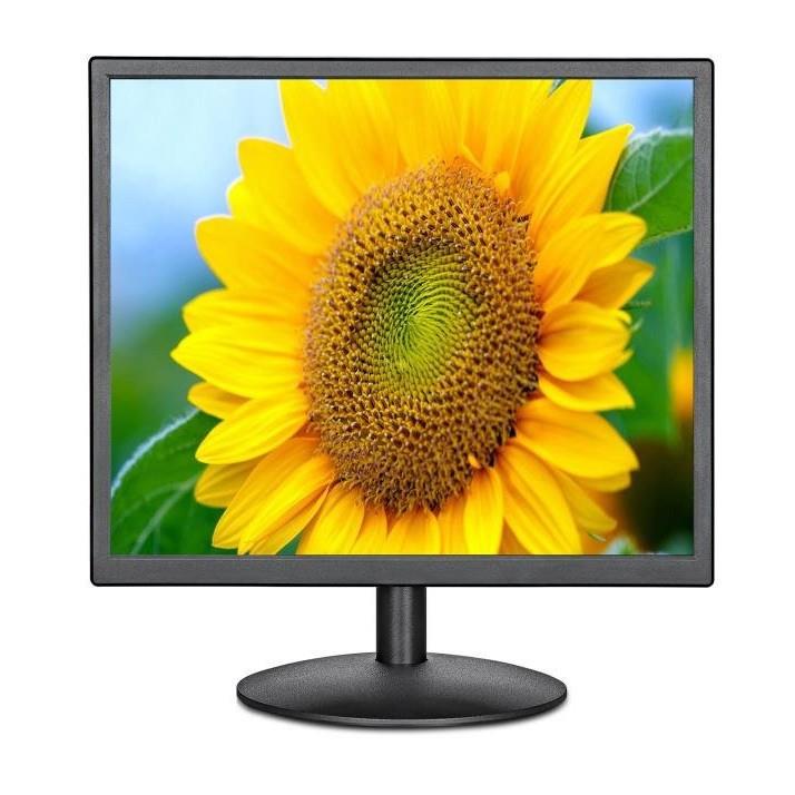 17寸车载监视器安防监控显示器VGA HDMI AV反向镜像液晶显示器