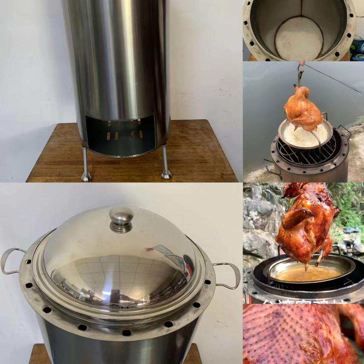 炉具桶烤鸡炉炉窑鸡家用桶商用炉仔鸡子鸡小型烧鸡烧鸡全自动湛江