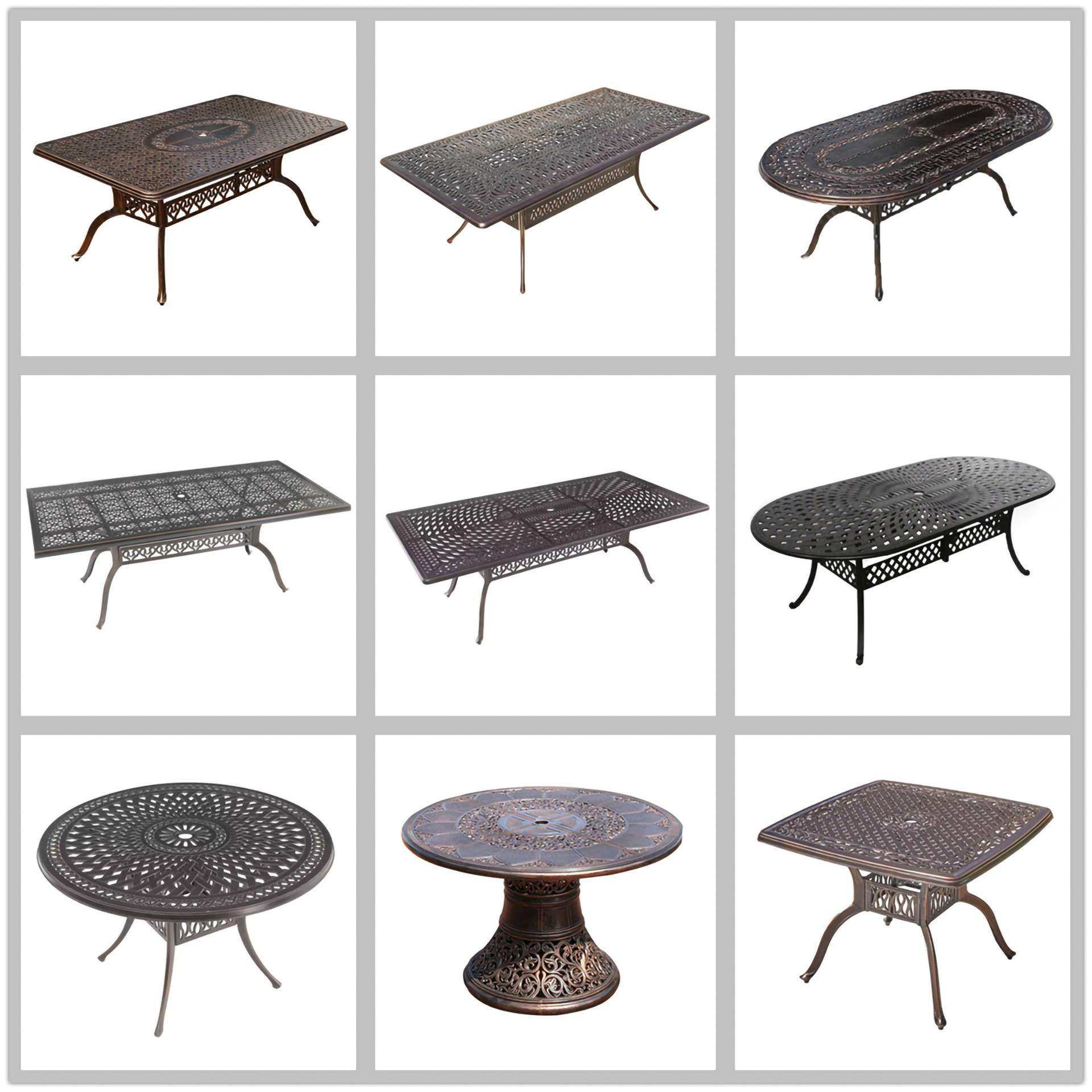 铸铝户外桌椅铝合金户外椅子长台长桌餐桌椅庭院露台花园室外家具,电子元器件市场,其它元器件,淘宝优惠券,粉丝福利购,淘宝优惠卷