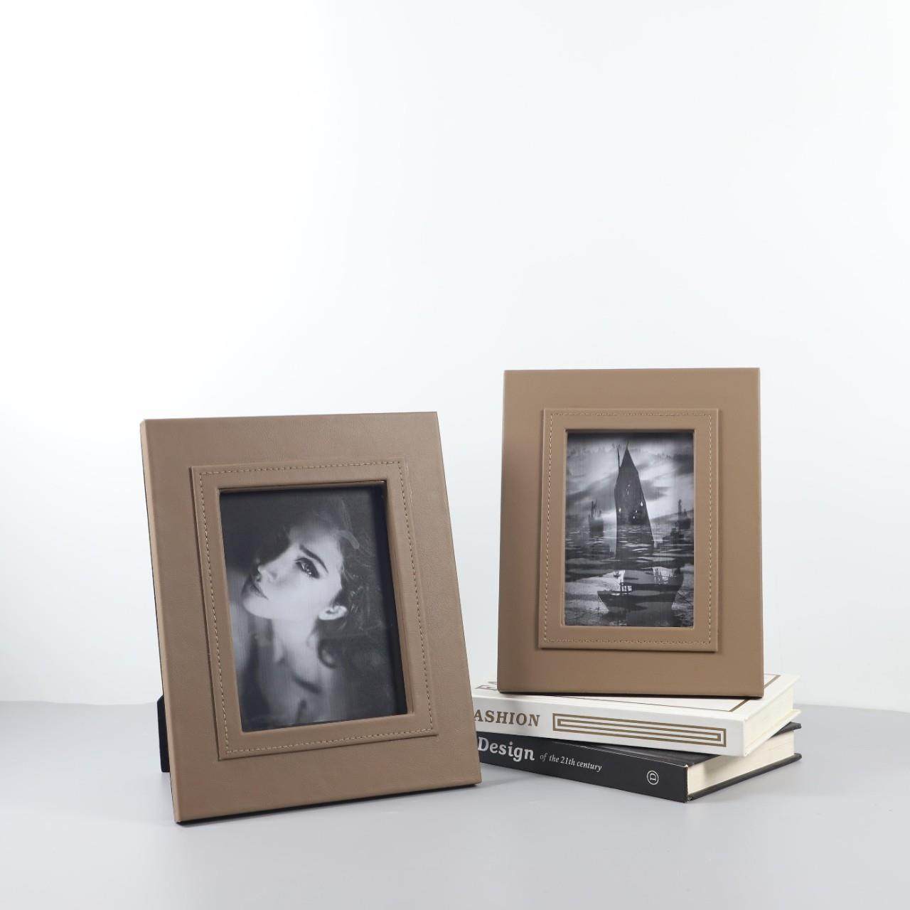 欧式轻奢高级感皮质相框艺术装饰摆件客厅电视柜床头柜家居装饰品,机械设备,其他机械设备,淘宝优惠券,粉丝福利购,淘宝优惠卷