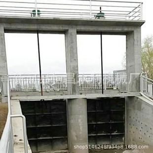 启闭机闸门渠道平板闸门铸铁镶铜闸门螺杆式启闭机水库用闸门
