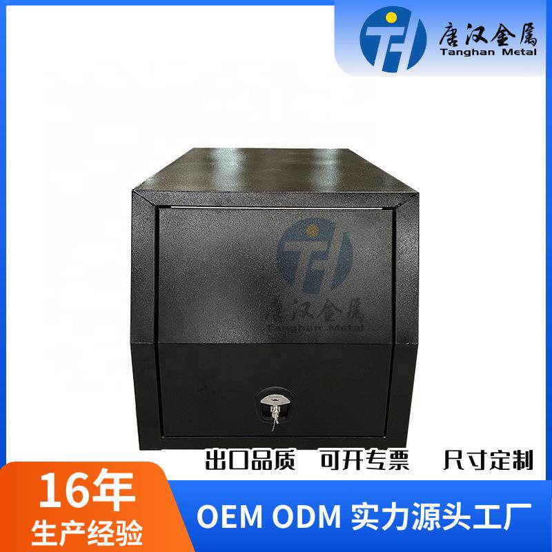 出口国外铝金机箱纯黑开放式toolbax铝合金狗笼