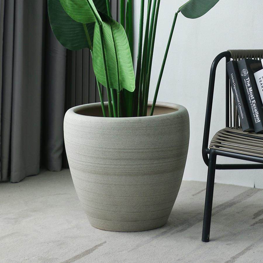 欧简约特大陶北瓷花盆大径家用客厅粗口陶透XLV气号盆栽落地摆件,家居饰品,花盆,淘宝优惠券,粉丝福利购,淘宝优惠卷