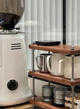 置架中古风架架3wh61080子厨房架子办公桌隔层架位工桌面收纳物小