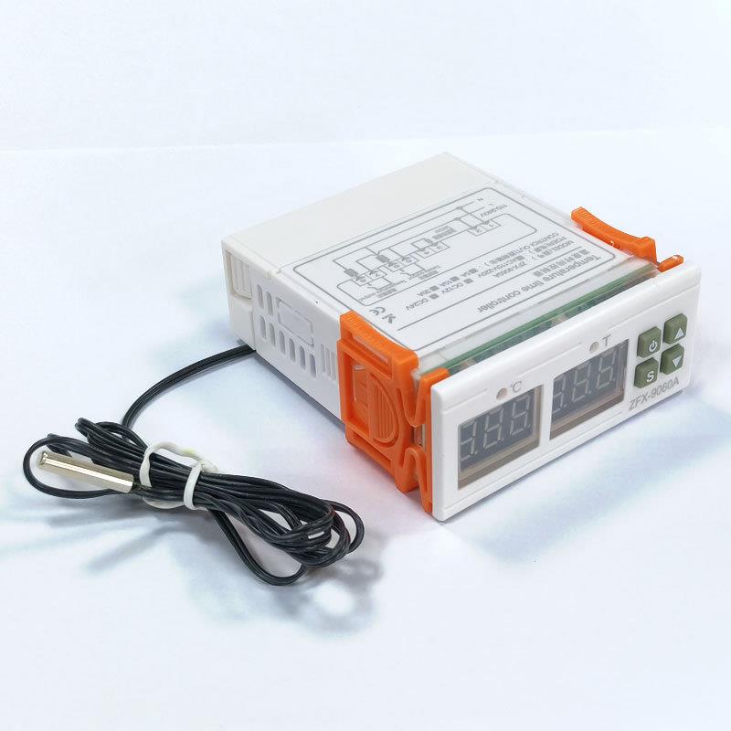 ZFX-0定60ADC12V-10时温度控制器温控9计时器数显定时温控开关计