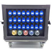 2424路舞台路舞台演出配电箱电屏源箱音灯光响大配电箱16a防水电