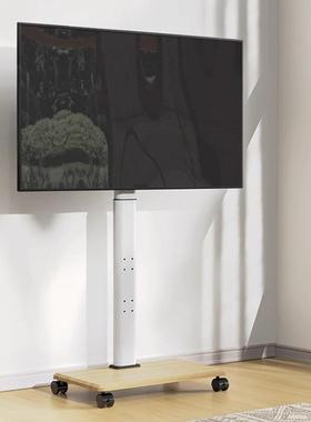 用电DZ系列通视支架白色移动轮电带视推车落地5挂架家居5/65/75寸