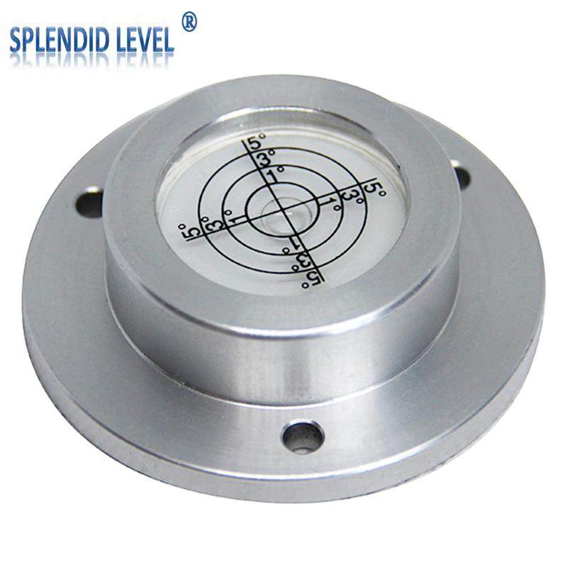 万向水平仪铝合金水平仪迷你小型水准泡法兰盘水准气泡吊车水准器