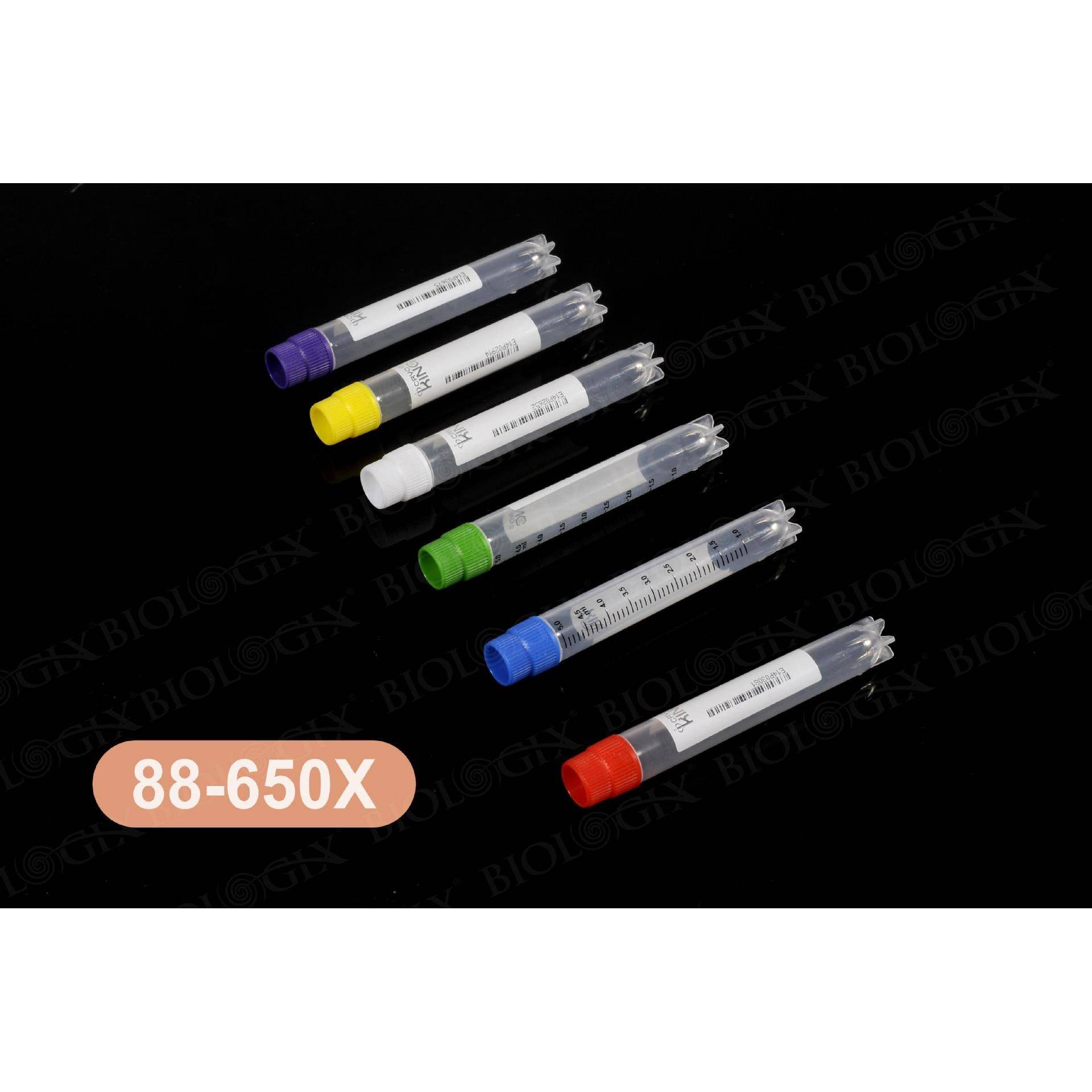 巴罗外旋可立耐受-196℃~121℃伽马射线灭菌冻存管5.0ml88-650X