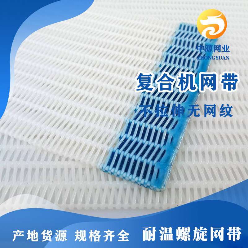 聚酯耐高温滤网纸张面料复合机网带 耐高温电脑喷绘机打印机网带