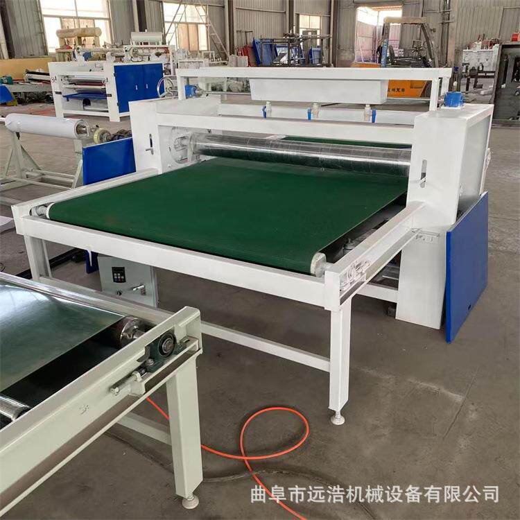 橡塑EVA泡棉减震垫草皮平贴机 粘合牢固 仿真草坪塑胶跑道复合机