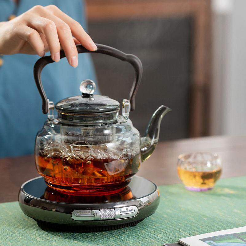 大功率电陶炉茶馆高端煮茶炉家用薄自动保温断电煮茶器小巧触摸式